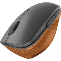 Lenovo GO Mouse - USB Type A - Optical - 6 Button(s) - 3 Programmable Button(s) - Storm Grey - Wireless - 2.40 GHz - 2400 dpi - Scroll Wheel