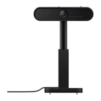 Lenovo ThinkVision MC50 Webcam - Raven Black - USB 2.0 - 1 Pack(s) - 1920 x 1080 Video - 90&deg; Angle - Microphone - Monitor