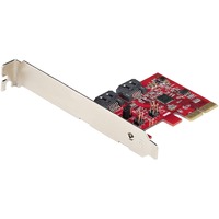 StarTech.com SATA Controller - Serial ATA/600 - PCI Express x2 - Plug-in Card - RAID Supported - 0, 1, JBOD RAID Level - 2 Total SATA Port(s) - 2 - -