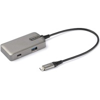 StarTech.com USB C Multiport Adapter, 4K 60Hz HDMI 2.0, 100W PD Pass-through, USB Hub, USB Type-C Mini Docking Station, 10" (25cm) Cable - USB C 4K -