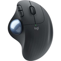 Logitech ERGO M575 Mouse - Bluetooth - USB Type A - Optical - Graphite - Wireless - Trackball