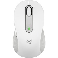 Logitech Signature M650 Mouse - Bluetooth - USB - Optical - 5 Button(s) - 5 Programmable Button(s) - Off White - Wireless - 4000 dpi - Scroll Wheel -
