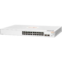 Aruba Instant On 1830 24 Ports Manageable Ethernet Switch - Gigabit Ethernet - 10/100/1000Base-T, 100/1000Base-X - 2 Layer Supported - Modular - 2 -