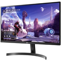 LG 27QN600-B 27" Class WQHD Gaming LCD Monitor - 16:9 - 27" Viewable - In-plane Switching (IPS) Technology - 2560 x 1440 - 16.7 Million Colours - - -