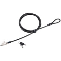 Kensington Slim Cable Lock For Notebook - 1.80 m Cable - Keyed Lock - Carbon Steel - For Notebook