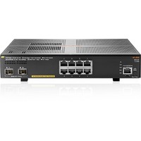 Aruba 8 Ports Manageable Ethernet Switch - 10 Gigabit Ethernet, Gigabit Ethernet - 10/100/1000Base-T, 10GBase-X - 3 Layer Supported - Modular - Pair,
