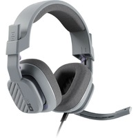 Astro A10 Wired Over-the-ear Stereo Gaming Headset - Grey - Binaural - Ear-cup - 32 Ohm - 20 Hz to 20 kHz - Uni-directional Microphone - Mini-phone