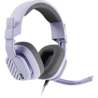 Astro A10 Gen 2 Wired Over-the-ear Stereo Gaming Headset - Lilac - Binaural - Ear-cup - 32 Ohm - 20 Hz to 20 kHz - Uni-directional Microphone -