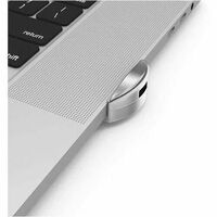 Ledge Lock Adapter for MacBook Pro 16" M1 & M2 Silver - for Security, MacBook Pro