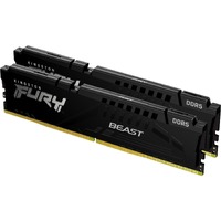 Kingston FURY Beast RAM Module for Motherboard - 16 GB (2 x 8GB) - DDR5 5200/PC5-41600 DDR5 SDRAM - 5200 MHz Single-rank Memory - CL40 - 1.25 V - - -