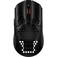 HyperX Pulsefire Haste Gaming Mouse - USB 2.0 - Optical - 6 Button(s) - Black - Cable/Wireless - 2.40 GHz - Rechargeable - 16000 dpi - Scroll Wheel -