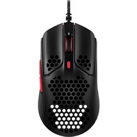 HyperX Pulsefire Haste Gaming Mouse - USB 2.0 - Optical - 6 Button(s) - Red, Black - Cable/Wireless - 16000 dpi - Symmetrical