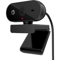 HP 320 Webcam - 30 fps - Black - USB Type A - 1920 x 1080 Video - 66&deg; Angle - Microphone - Monitor