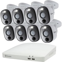 Swann 8 Megapixel 8 Channel Night Vision Wired Video Surveillance System 1 TB HDD - Digital Video Recorder, Camera - 3840 x 2160 Camera Resolution -
