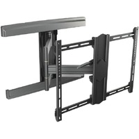 Atdec Wall Mount for Flat Panel Display - Black - 81.3 cm to 177.8 cm (70") Screen Support - 49.90 kg Load Capacity - 200 x 100, 200 x 200, 300 x 300