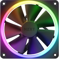 NZXT RF-R12SF-B1 1 pc(s) Cooling Fan - PC - 1 x Fan(s) - 1420.9 L/min Maximum Airflow - 1800 rpm - Fluid Dynamic Bearing - 4-pin PWM - RGB LED - - -