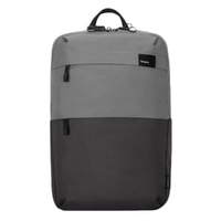 Targus Sagano EcoSmart TBB634GL Carrying Case (Backpack) for 39.6 cm (15.6") Notebook, Tablet, Accessories - Black/Grey - Drop Resistant - (PET), - -