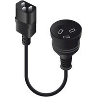 Alogic Standard Power Cord - 15 cm - For Computer, Server, UPS - IEC 60320 C14 / AS/NZS 3112
