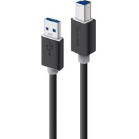 Alogic 2 m USB/USB-B Data Transfer Cable for Computer, Hard Drive, Printer, Scanner, Peripheral Device, Docking Station - First End: 1 x USB 3.0 Type