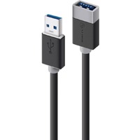 Alogic 3 m USB Data Transfer Cable for Hard Drive, Enclosure, Printer, Modem, Camera, Peripheral Device, Keyboard/Mouse, Computer, USB Hub - 1 - End: