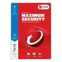 Trend Micro Maximum Security Add-on - Subscription - 3 Device - 1 Year - Licence Card - PC, Mac, Handheld