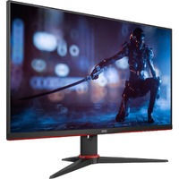 AOC 24G2SE 24" Class Full HD Gaming LCD Monitor - Red, Black - 23.8" Viewable - Vertical Alignment (VA) - LED Backlight - 1920 x 1080 - 16.7 Million