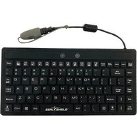 Seal Shield S89G Keyboard - Cable Connectivity - USB Interface - English (US) - QWERTY Layout - Black - 87 Key(s) - PC