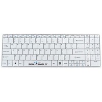 Seal Shield Cleanwipe Keyboard - Wireless Connectivity - English (US) - White - RF - 2.40 GHz