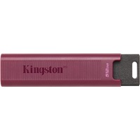 Kingston DataTraveler Max DTMAXA 512 GB USB 3.2 (Gen 2) Type A Flash Drive - Red - 1000 MB/s Read Speed - 900 MB/s Write Speed