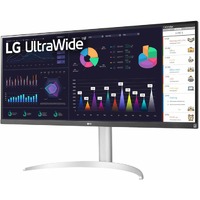 LG Ultrawide 34WQ650-W 34" Class Full HD LCD Monitor - 21:9 - 34" Viewable - In-plane Switching (IPS) Technology - 2560 x 1080 - 16.7 Million Colours