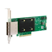 Lenovo 440-16e SAS Controller - 12Gb/s SAS - PCI Express 4.0 x8 - Plug-in Card - JBOD RAID Level - Four external x4 HD Mini-SAS connectors (SFF-8644)