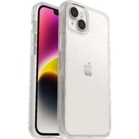 OtterBox Symmetry Series Clear Case for Apple iPhone 14 Plus Smartphone - Stardust (Clear Glitter) - Drop Resistant, Bacterial Resistant, Bump -