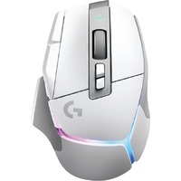 Logitech G G502 X PLUS Gaming Mouse - USB Type A - Optical - 13 Programmable Button(s) - White - Wireless - 25600 dpi - Scroll Wheel