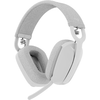 Logitech Zone Vibe 100 Wireless Over-the-ear Stereo Headset - Off White - Binaural - Ear-cup - 3000 cm - Bluetooth - 45 Ohm - 20 Hz to 20 kHz - MEMS