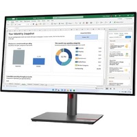 Lenovo ThinkVision P27h-30 27" Class WQHD LCD Monitor - 16:9 - 27" Viewable - In-plane Switching (IPS) Technology - WLED Backlight - 2560 x 1440 - -