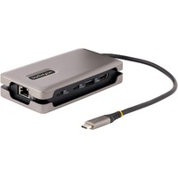 StarTech.com DKT31CH2CPD3 USB 3.2 (Gen 2) Type C Docking Station for Notebook/Workstation - 100 W - Space Gray - Portable - 1 Di