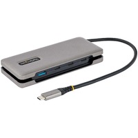 StarTech.com 4-Port USB-C Hub, USB-A | USB-C Ports, USB 3.2 Gen 2, 10Gbps, Bus Powered, 12.6in (32cm) Cable, Portable USB-C to USB-A Expansion Hub -
