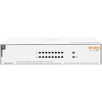 Aruba Instant On 1430 8 Ports Ethernet Switch - Gigabit Ethernet - 100Base-TX, 10/100/1000Base-T - 2 Layer Supported - 90 W Power Consumption - 64 W