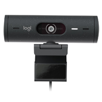 Logitech BRIO Webcam - 4 Megapixel - 60 fps - Graphite - USB Type C - 1920 x 1080 Video - Auto-focus - 90&deg; Angle - 4x Digital Zoom - Microphone -