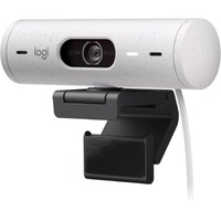 Logitech BRIO Webcam - 4 Megapixel - 60 fps - Off White - USB Type C - 1920 x 1080 Video - Auto-focus - 90&deg; Angle - 4x Digital Zoom - Microphone