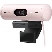 Logitech BRIO Webcam - 4 Megapixel - 60 fps - Rose - USB Type C - 1920 x 1080 Video - Auto-focus - 90&deg; Angle - 4x Digital Zoom - Microphone -