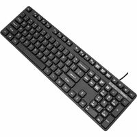 Targus AKB30AMUS Keyboard - Cable Connectivity - USB Interface - Black - ChromeOS - PC, Mac