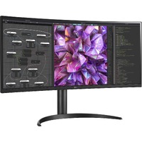 LG Ultrawide 34WQ75C-B 34" Class UW-QHD Curved Screen Gaming LCD Monitor - 21:9 - Textured Black - 34.1" Viewable - In-plane Switching (IPS) - Edge -