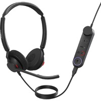 Jabra Engage 50 II Wired On-ear Stereo Headset - Black - Binaural - Ear-cup - 50 Hz to 20 kHz - MEMS Technology Microphone - USB Type A