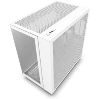 NZXT H9 Flow CM-H91FB-01 Computer Case - Mini ITX, Micro ATX, ATX Motherboard Supported - Mid-tower - Galvanized Cold Rolled Steel (SGCC), Tempered -