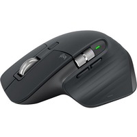 Logitech MX Master 3S for Business Mouse - Bluetooth - Darkfield - 7 Programmable Button(s) - Graphite - Wireless - Rechargeable - 8000 dpi - Scroll