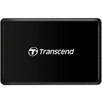 Transcend Flash Reader - USB 3.1 - SD, microSD, CompactFlash, SDHC, SDXC, microSDHC, microSDXC, TransFlash