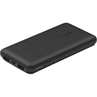 Belkin BOOST&uarr;CHARGE Power Bank - Black - For iPhone - Lithium Ion (Li-Ion) - 10000 mAh - 3 x USB - Black