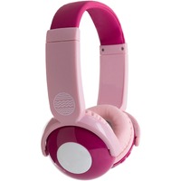 Our Pure Planet Wired/Wireless Over-the-head Stereo Headset - Pink - Binaural - Supra-aural - Bluetooth - 120 cm Cable - Condenser Microphone -