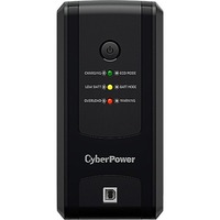 CyberPower Line-interactive UPS - 850 VA/425 W - Tower - AVR - 6 Hour Recharge - 230 V AC Input - 220 V AC Output - 3 x Schuko - Single Phase - 3 x